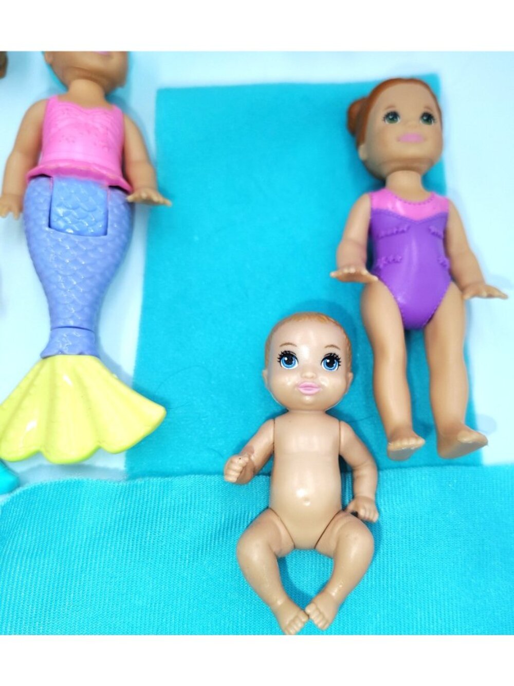Barbie Pet Accessory Mixed Lot Mermaid Dolls Babies Dogs Furniture Stroller - Picture 6 of 9